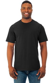 Fruit of the Loom HD Cotton T-shirt Black (Front)