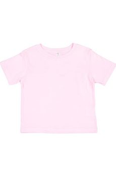 Rabbit Skins Infant Fine Jersey T-shirt - Light Pink (Front)