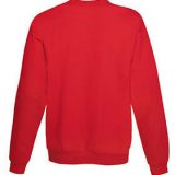 Hanes EcoSmart Crew Sweatshirt - Red (Back)