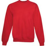 Hanes EcoSmart Crew Sweatshirt - Red (Front)