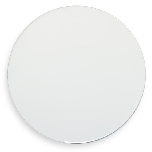 ALUMINUM CIRCLE FRIDGE MAGNET